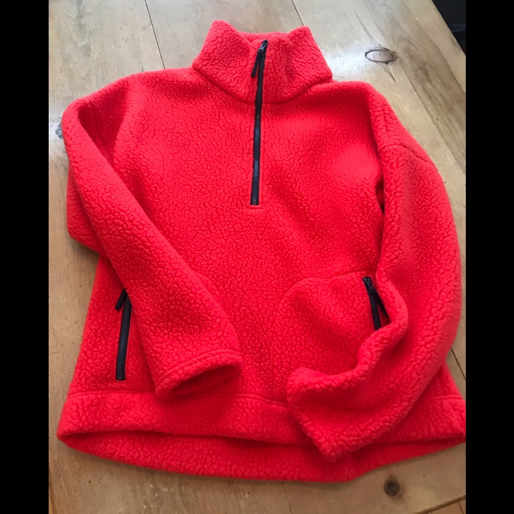 J Crew partial zip pullover S/M